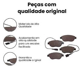 PASTILHA FREIO STILO 1.8 16V STILO 1.9 JTD