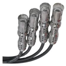 Jogo 4 Cabos Igni��o VW Gol Polo Fox 1.0/1.6 8V