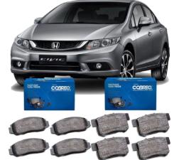 PASTILHA FREIO TRASEIRA NEW CIVIC 2007 AT� 2011 ACCORD
