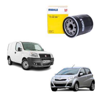 FILTRO OLEO FIAT MOBI FIRE 1.0 2016 ATE 2022 MAHLE OC259