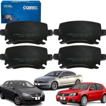 PASTILHA FREIO TRASEIRA GOLF 2007 A3 TIGUAN