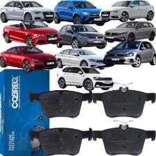 Pastilha Freio Traseira Golf Jetta Tiguan 2014 2015 adiante