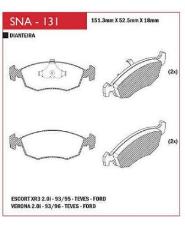 Pastilha Freio Dianteira Ford Escort XR3 2.0i Verona 2.0i