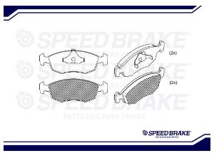 Pastilha Freio Dianteira Ford Escort XR3 2.0i Verona 2.0i