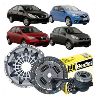 Kit Embreagem Renault Logan Sandero 1.0 12V / Nissan Versa 1.0