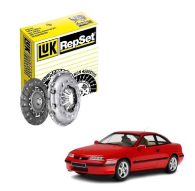 Kit Embreagem Vectra Calibra 2.0/2.2 8v/16v  Luk 24 Estrias