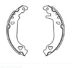 Sapata Freio Traseiro Xsara Peugeot 306 1.6i 93/00 9024