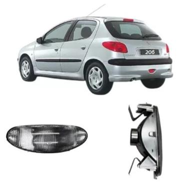 LANT NEBLINA PARACHOQUE TRAS PEUGEOT 206 CRISTAL