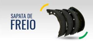 Sapata Freio Traseiro Clio RL/Argentino 1996 1997 1998 1999 2000