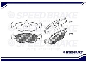 Pastilha de Freio Dianteira VW Gol Gti/Logus Gls 2.0
