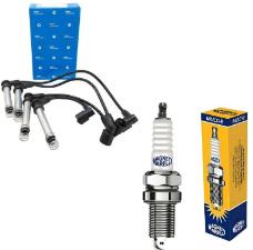 Kit Cabo de Igni��o+Velas Corsa Celta Classic VHC/VHC-E