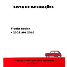 Cubo de Roda Dianteira Fiesta Sedan Sem Rolamento 2002 at� 2016