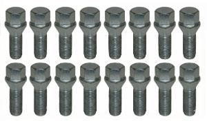 Jogo 16 Parafusos Roda Cromado Fiat Uno Punto Fiorino M10927