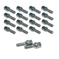 Jogo 16 Parafusos Roda Cromado Fiat Uno Punto Fiorino M10927