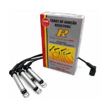 Kit Cabos + Velas Ngk Corsa Celta Palio Montana Meriva Gol