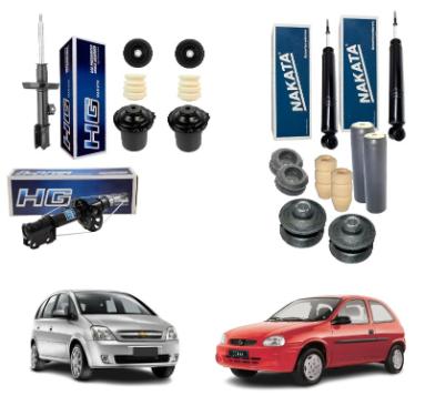 Kit Amortecedor Diant+tras Corsa Celta Meriva 2002 at� 2012