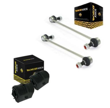 Kit Bieleta Bucha Barra Axios Astra Onix Prisma Spin