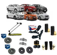 Kit Suspens�o Dianteira Traseira Onix Prisma Cobalt Spin Sonic