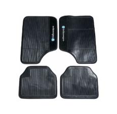 Jogo Tapete Automotivo Borracha Volkswagen Preto