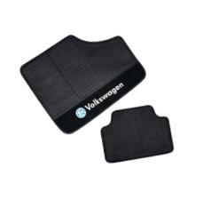 Jogo Tapete Automotivo Borracha Volkswagen Preto
