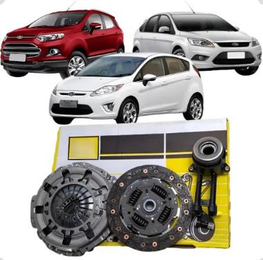 KIT EMBREAGEM FIESTA FOCUS ECOSPORT LUK COM ATUADOR