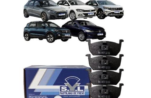 Pastilha Freio Dianteira Polo Nivus T-Cross 1.0/1.4 TSI