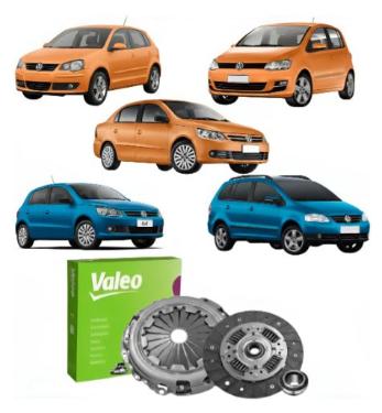 KIT EMBREAGEM FOX GOL POLO SPACEFOX VOYAGE