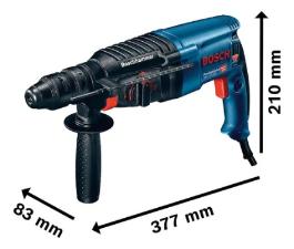 MARTELETE PERFURANTE PROF. GBH 2-26 DRE 6112537EO BOSCH