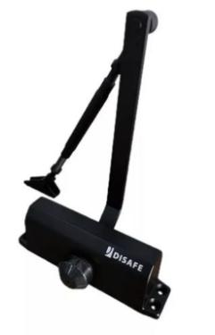 Mola Para Porta A�rea Hidr�ulica At� 65kgs Preta For�a 3