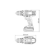 PARAFUSADEIRA BATERIA 12V 42383/201 TRAMONTINA