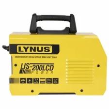INVERSORA P/SOLDA LIS-200LCD POWER MMA/TIG 200A LYNUS