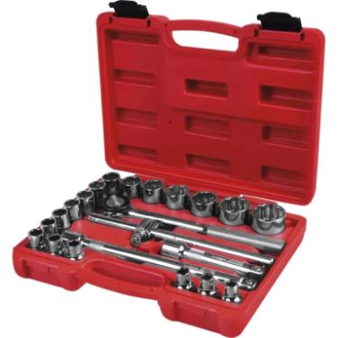 JOGO CHAVE SOQUETE C/CATRACA 8-32MM 22PCS 434892 WORKER