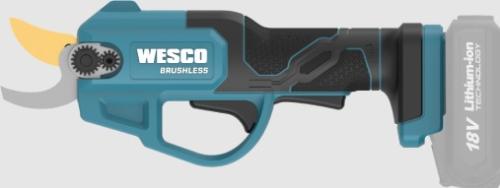 TESOURA P/PODAR C/BATERIA 18V WS8360 WESCO