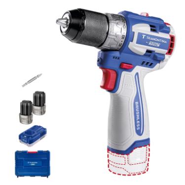 FURADEIRA/PARAFUSADEIRA C/2 BATERIA 16V 42261/122 TRAMONTINA BY TOTAL