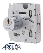 Miolo 3530 (1510F) Redondo Arouca Cilindro 2 Chaves p/ Fechadura Cromado