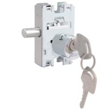 Miolo 1520 Redondo Arouca Cilindro 2 Chaves p/ Fechadura Porta Pivotante Vidro - Cromado