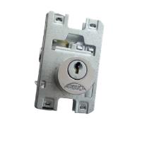 Miolo 1520 Redondo Arouca Cilindro 2 Chaves p/ Fechadura Porta Pivotante Vidro - Cromado