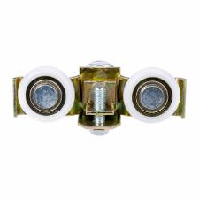 1 Roldana Dupla 1125DR Regulagem Brock 8 e 10mm Refor�ada Porta Vidro Peso