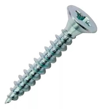 Kit Caixa c/ 500 Parafusos 4,2x38 Phillips Cabe�a Chata Auto Atarrachante - New Fix