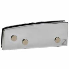 Dobradi�a Inferior 1103 Porta Vidro Blindex Encaixe Mola Hidr�ulica - Cromado