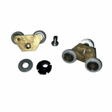 Kit c/ 2 Roldanas Duplas Exc�ntricas 3520 Padr�o Blindex Antigo