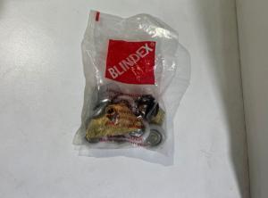 Kit c/ 2 Roldanas Duplas Exc�ntricas 3520 Padr�o Blindex Antigo