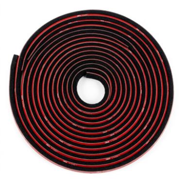 Escova de Veda��o Adesiva 5x8 Preta (Escovinha) Aluminios e Vidros