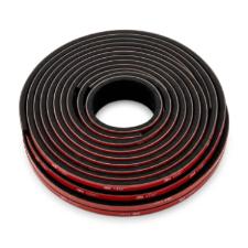 Escova de Veda��o Adesiva 5x8 Preta (Escovinha) Aluminios e Vidros