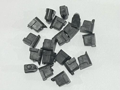 Kit c/ 100 Batentes mini 1406P limitador / igrejinha / castelo p/ Vidros 6mm janelas portas blindex