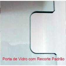 Fechadura El�trica p/ Porta (Vidro/Alvenaria) A�o Inox - AGL PV200R1i - Abertura Interna