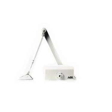 Mola A�rea AGL AL45 BRANCA -  For�a 2 p/ Portas At� 45kg Madeira Alum�nio A�o Ferro Vidro