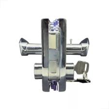 Fechadura Ma�aneta Recorte 1520 Vidro/Vidro Cromada MM - Porta Blindex