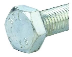 Kit 2 Parafusos Porta Madeira M8 X 80 P/ Puxador Inox / Alum�nio