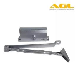 Suporte Encaixe Vidro Mola A�rea AGL - Cinza